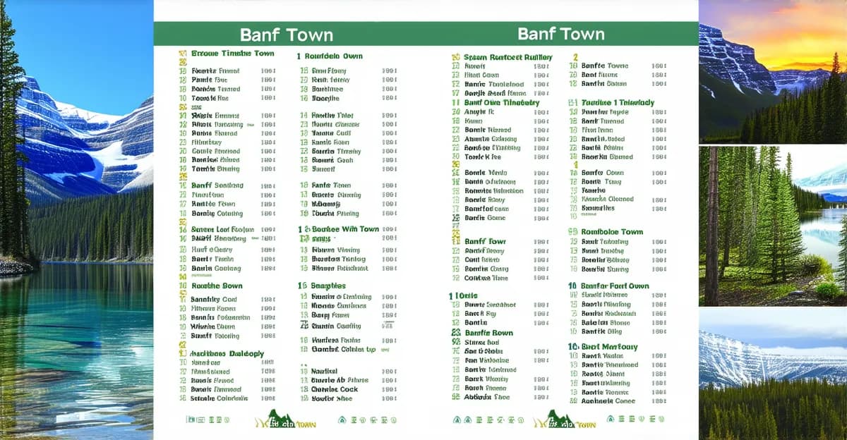 Banff Town Itinerary: Explore in 3 Days