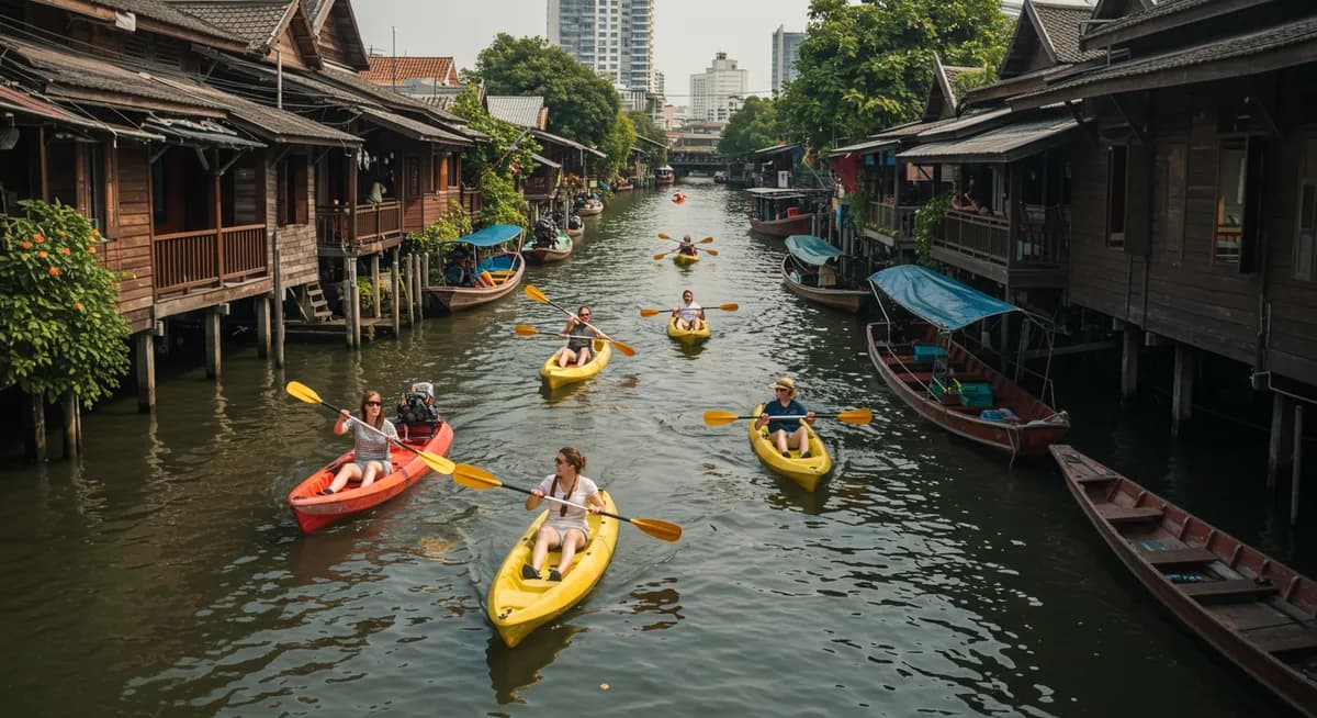 Best Kayaking Tours Bangkok Canals