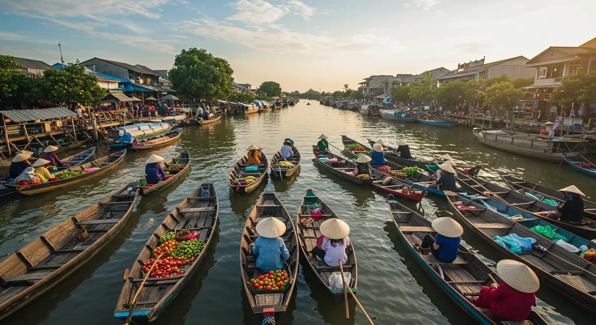 Cai Rang Floating Market Immersive Experience Tips in Can Tho