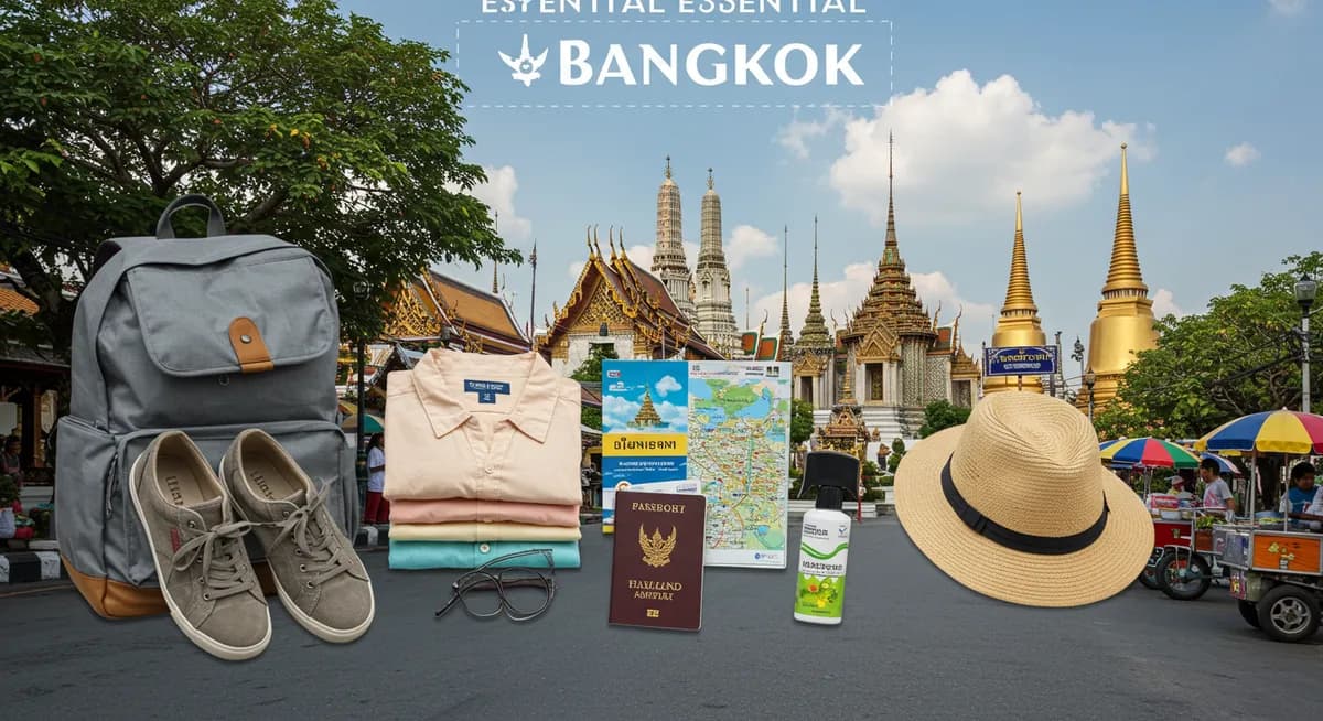 Essential Packing List: Bangkok Adventure Travel