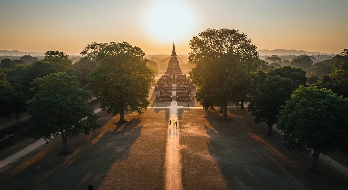 Unveiling Hidden Hiking Trails Near Sukhothai, Thailand