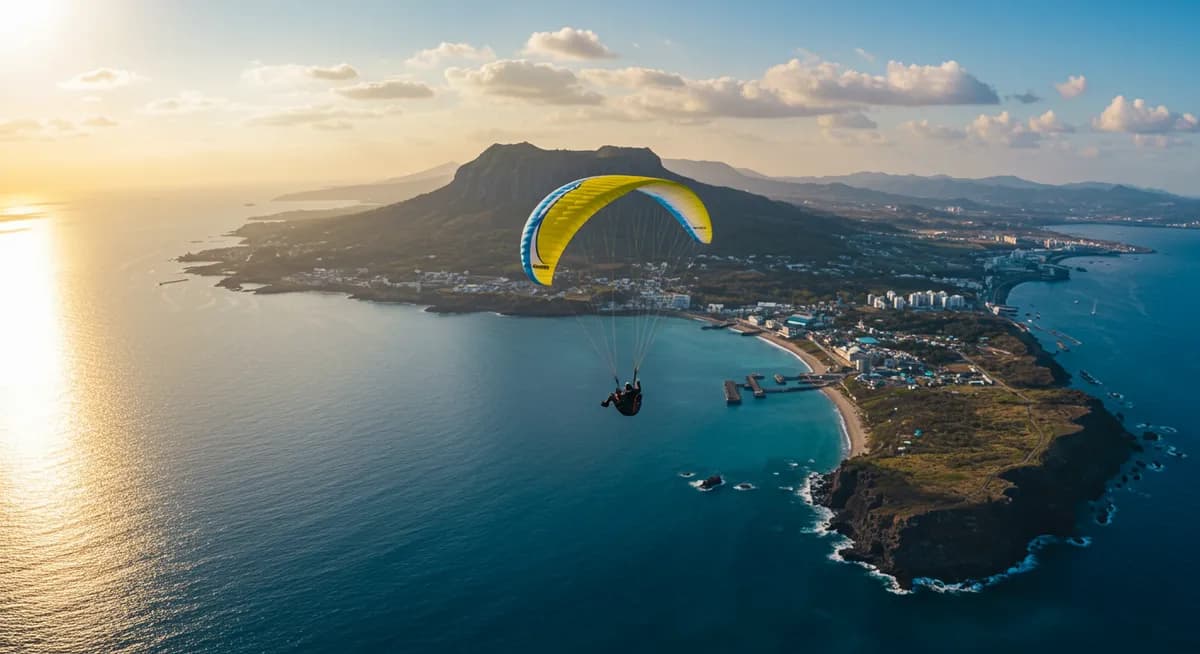 How to Book Paragliding on Jeju Island: Your Guide