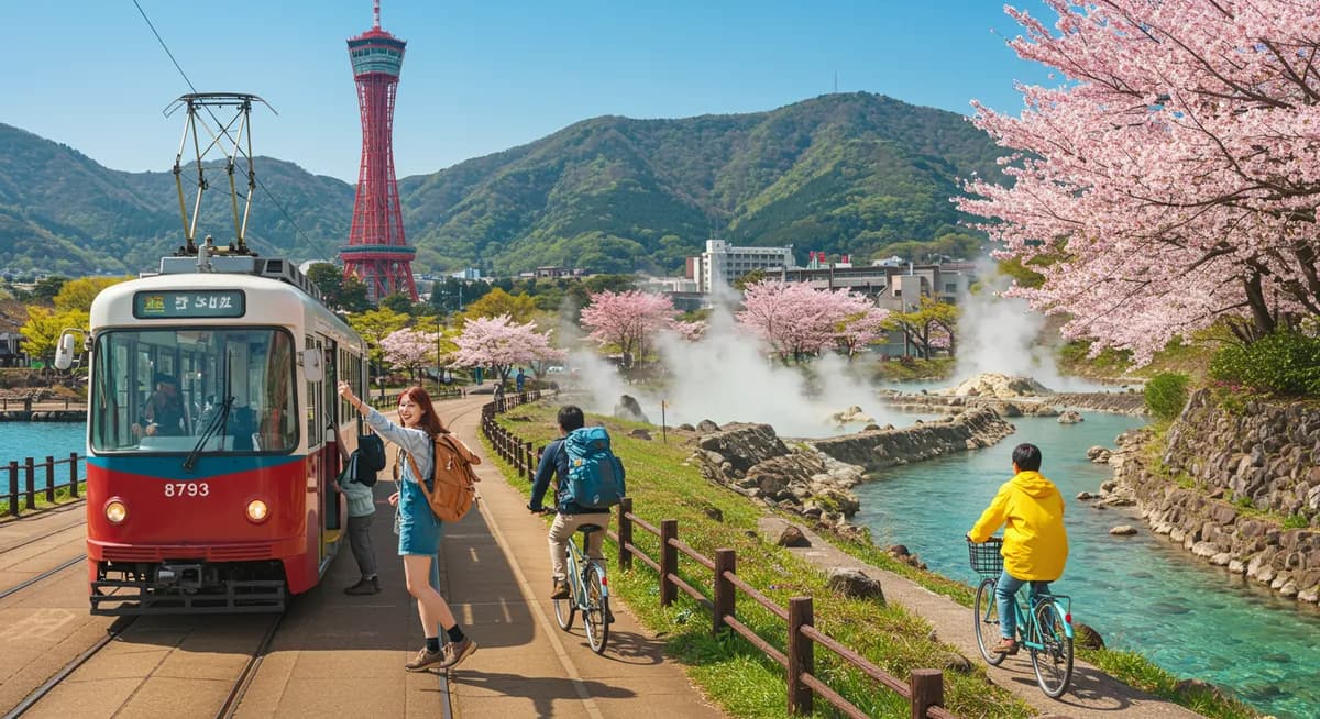 Navigating Beppu: Public Transport for Outdoor Adventures