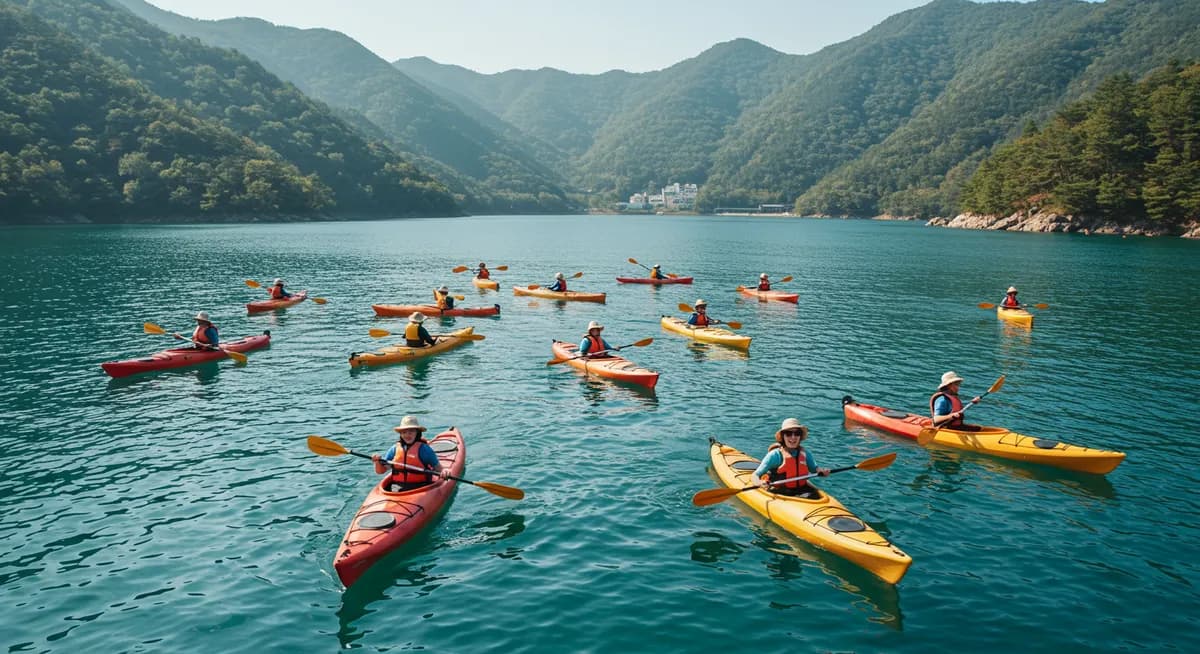 Kayaking Tours Gyeongpo Lake Gangneung Cost Guide