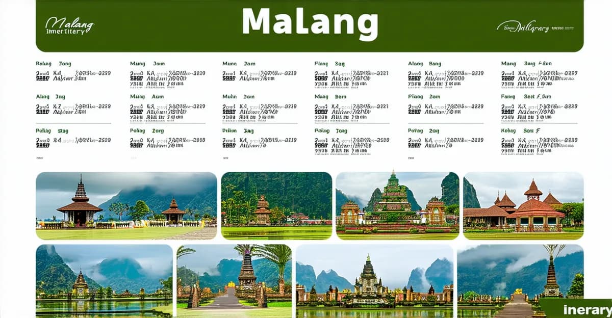 Malang Itinerary: 5 Days of Adventure