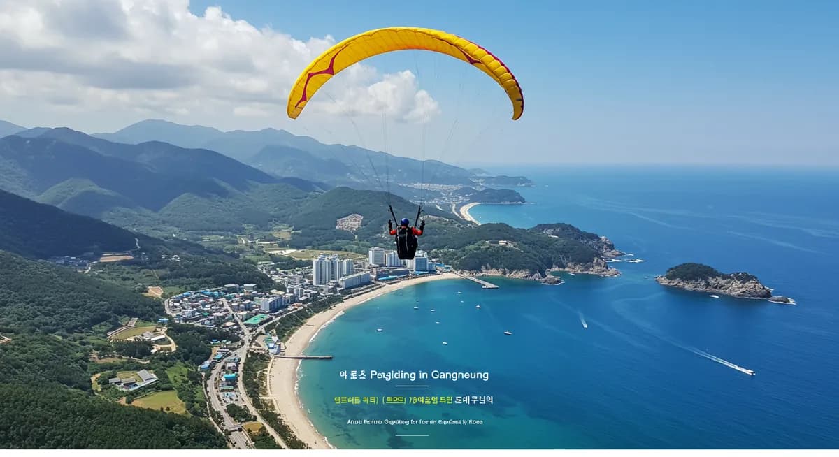 Paragliding Gangneung: Cost, Safety & Your Epic Flight
