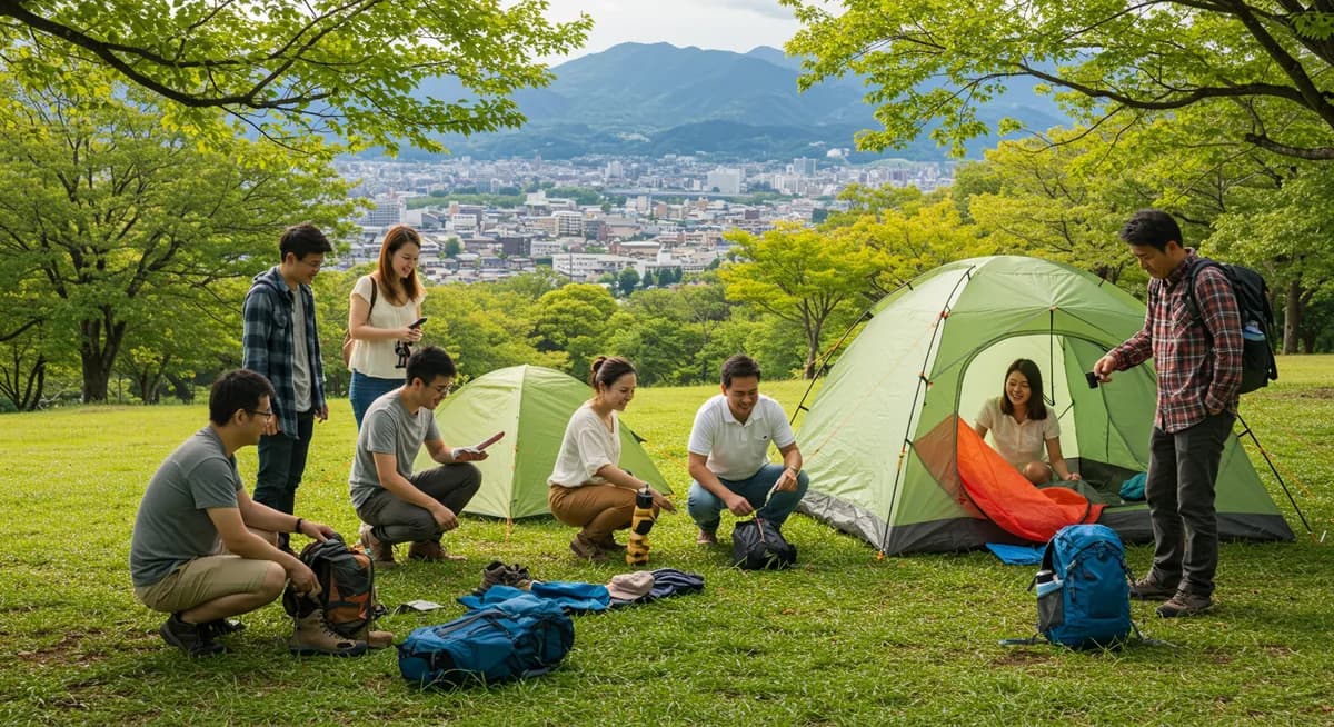 Renting Camping & Hiking Gear in Fukuoka for Travelers