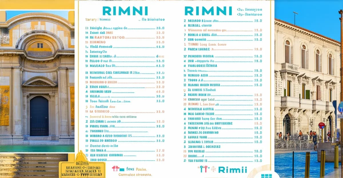 Rimini Itinerary: Discover Coastal Charm in 5 Days