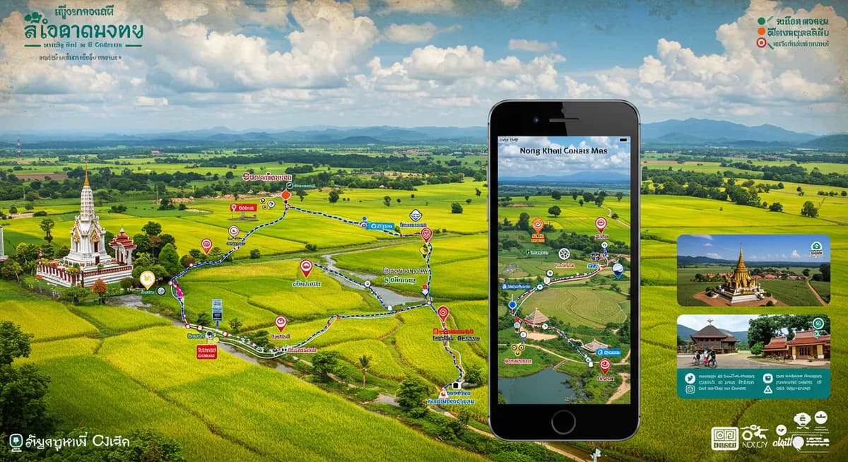 Explore Nong Khai: Scenic Cycling Routes & Map Guide
