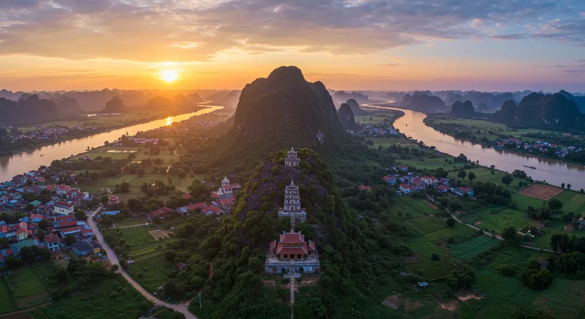 Chau Doc’s Best Sunrise & Sunset Spots on Sam Mountain