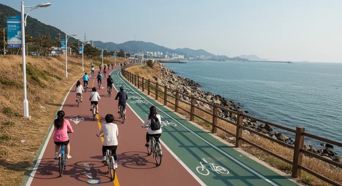 Pedal Paradise: Top Cycling Routes Incheon Coastal Path