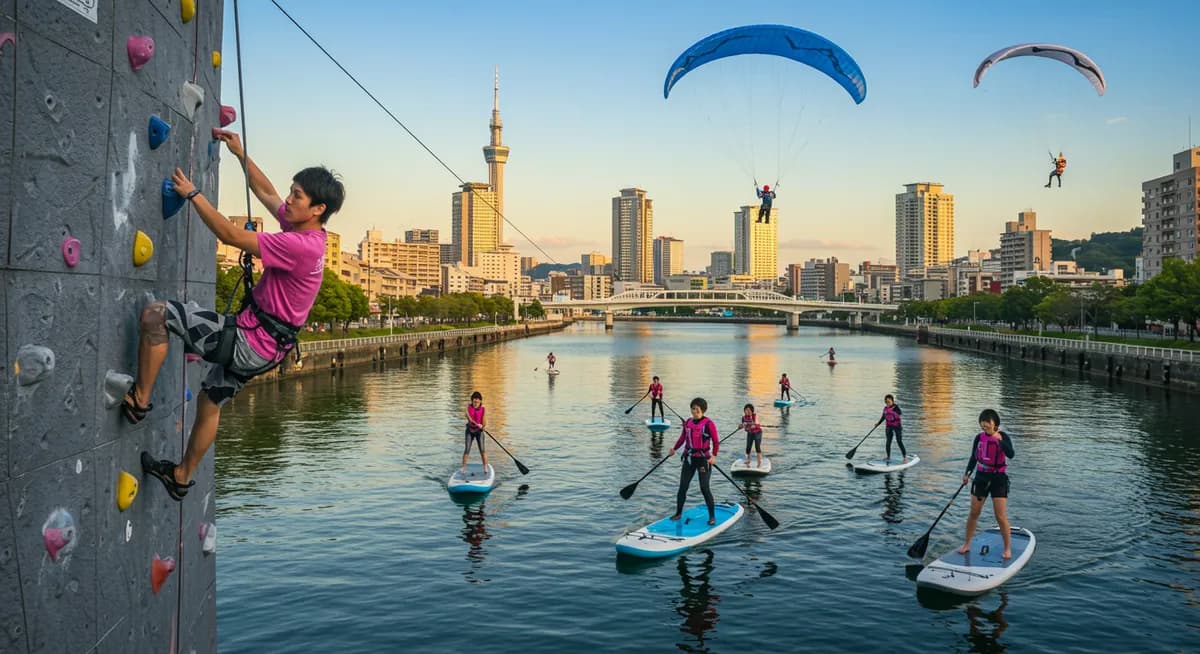 Fukuoka’s Wild Side: Unique Extreme Sports to Try in Japan