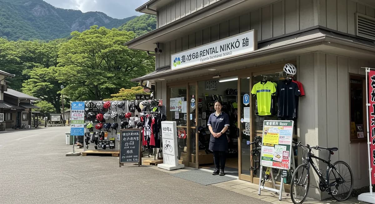 Where to Rent Cycling Gear in Nikkō, Japan