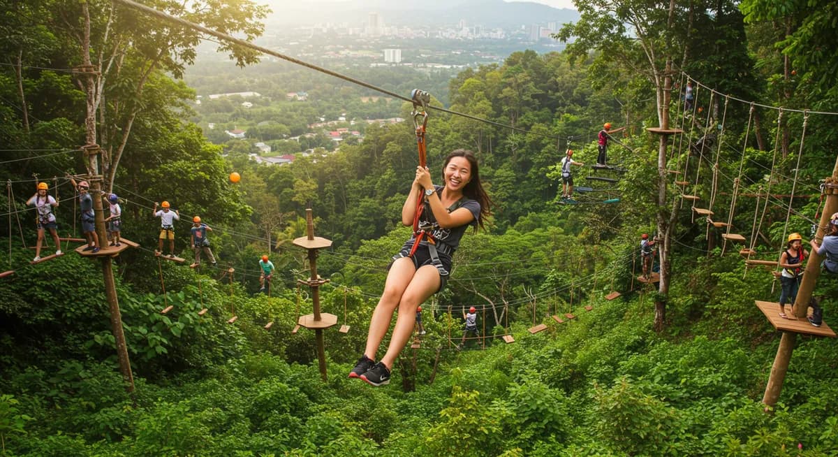 Davao’s Best Ziplining & Obstacle Parks