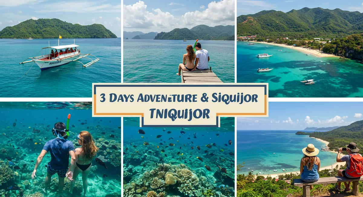 Your 3-Day Adventure Itinerary: Dumaguete & Siquijor Island Hopping