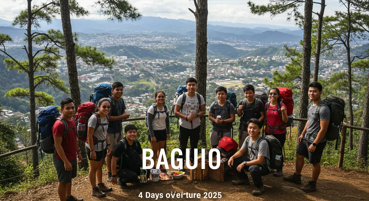 Your Best 4-Day Baguio Adventure Itinerary for Backpackers 2025