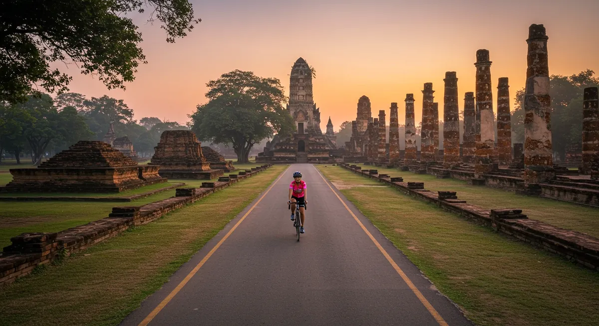 Best Cycling Routes: Sukhothai Historical Park’s Ancient Trails
