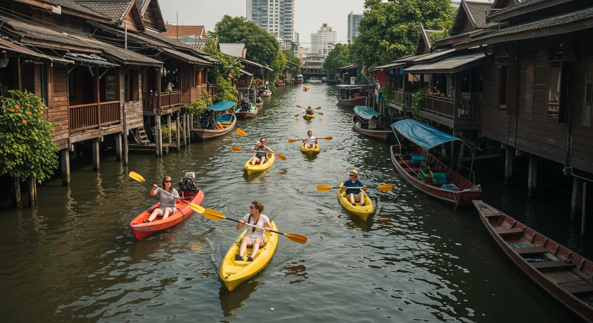 Best Kayaking Tours Bangkok Canals