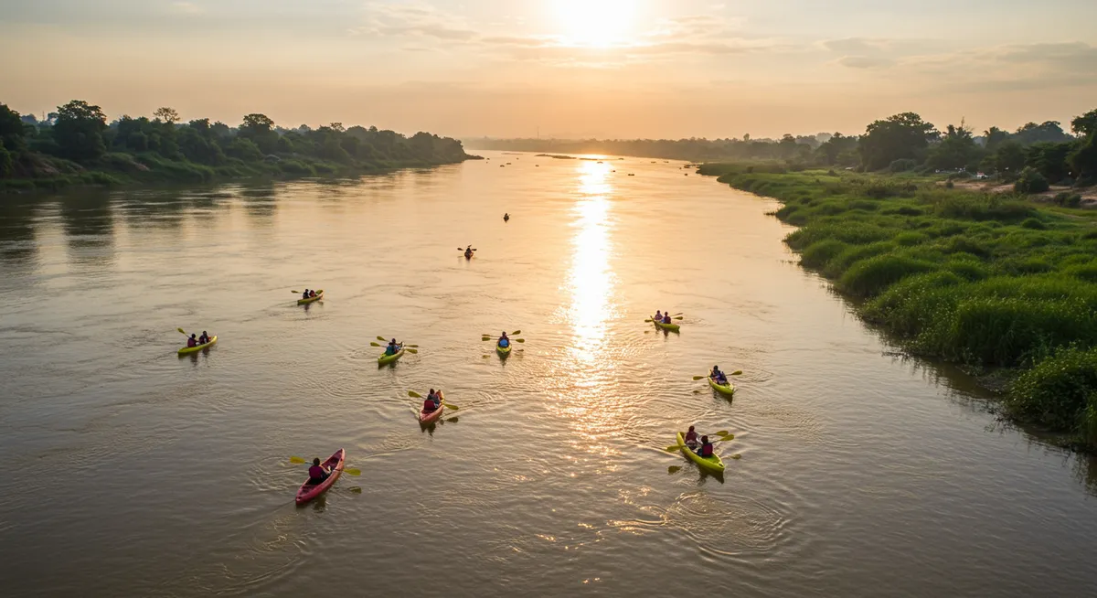 Unforgettable Kayaking Tours Mekong River Nong Khai