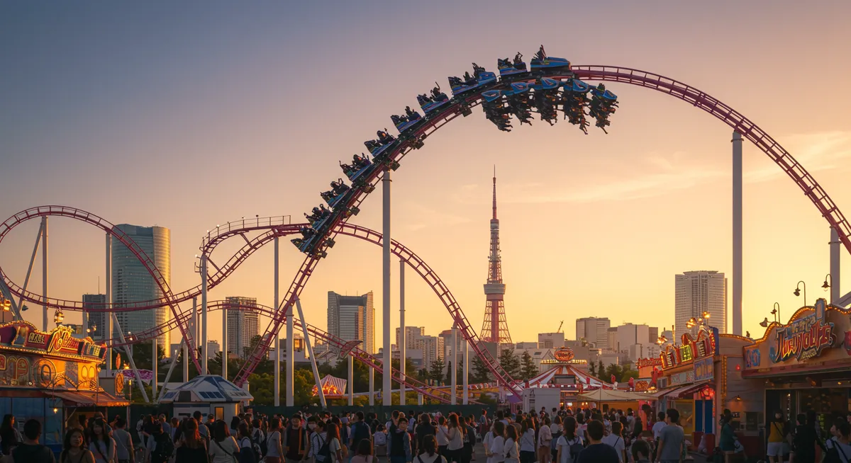 Tokyo’s Wildest Rides: Best Thrilling Amusement Parks