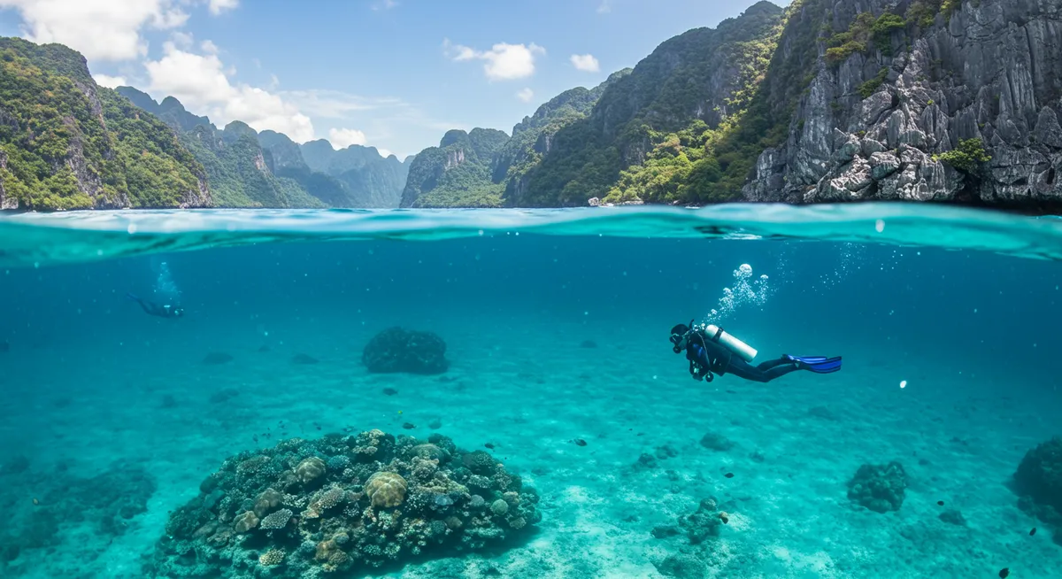 Best Time to Dive Coron Town, Philippines
