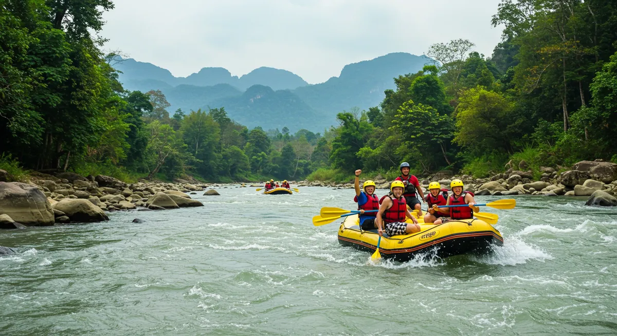 Best White Water Rafting Lampang, Thailand