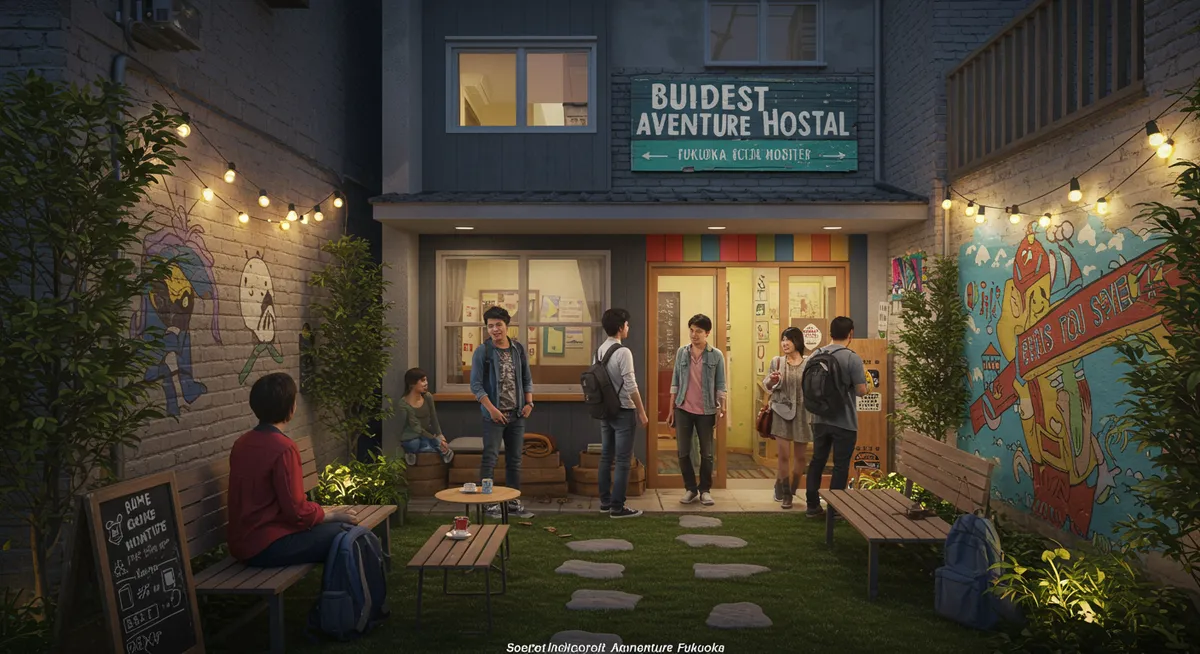 Budget Adventure Hostels in Fukuoka for Solo Travelers
