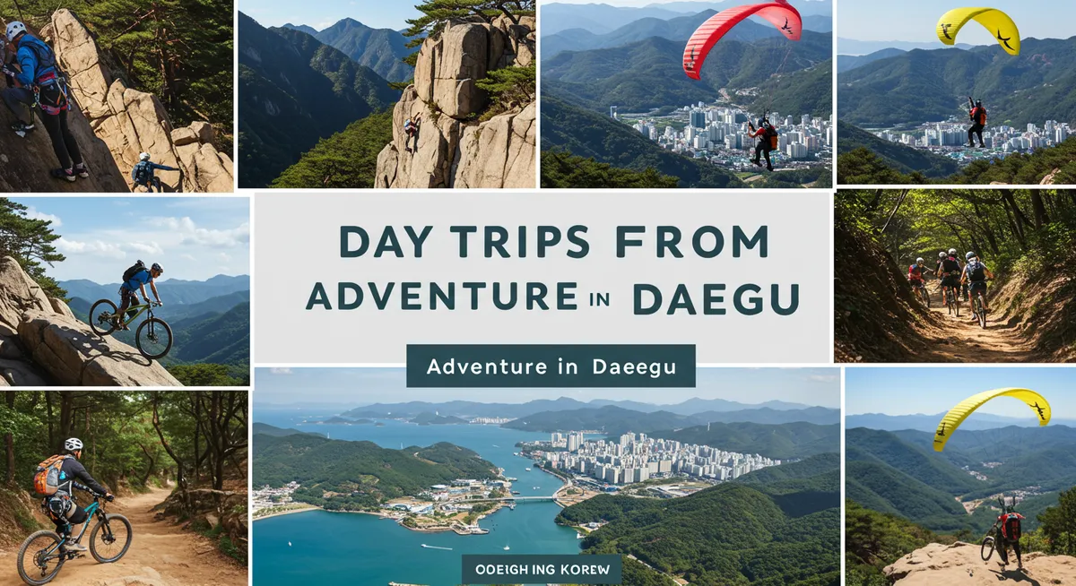 Thrilling Day Trips from Daegu for Adventure
