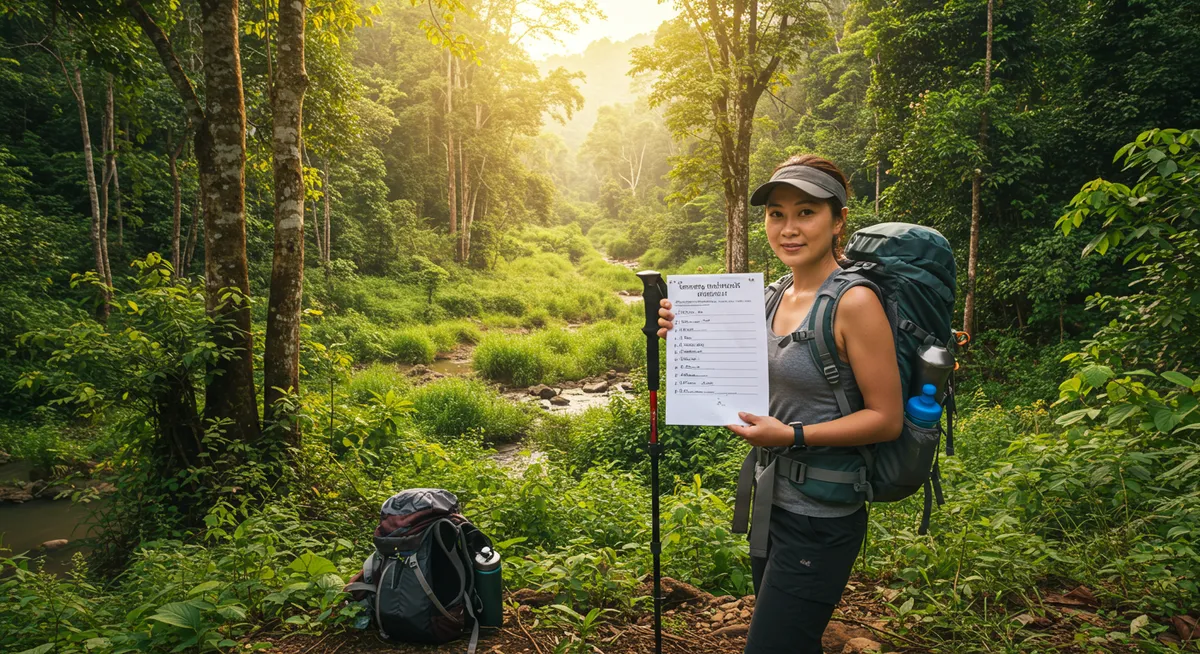 Essential Packing List for Mae Sot Jungle Trekking