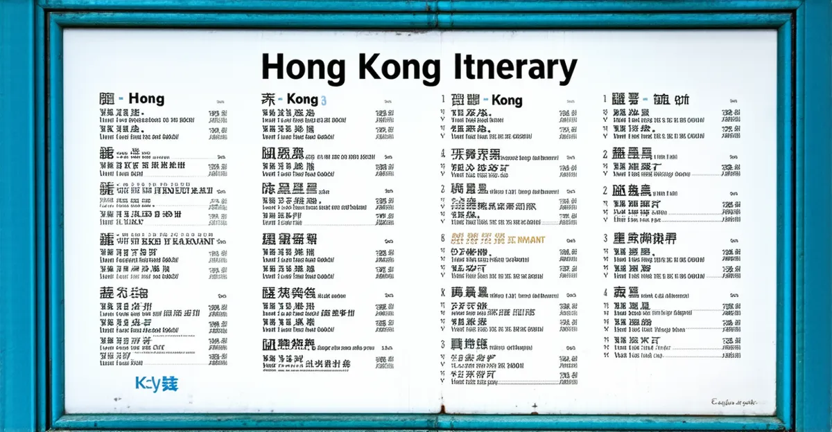 Hong Kong Itinerary: Explore in 5 Days