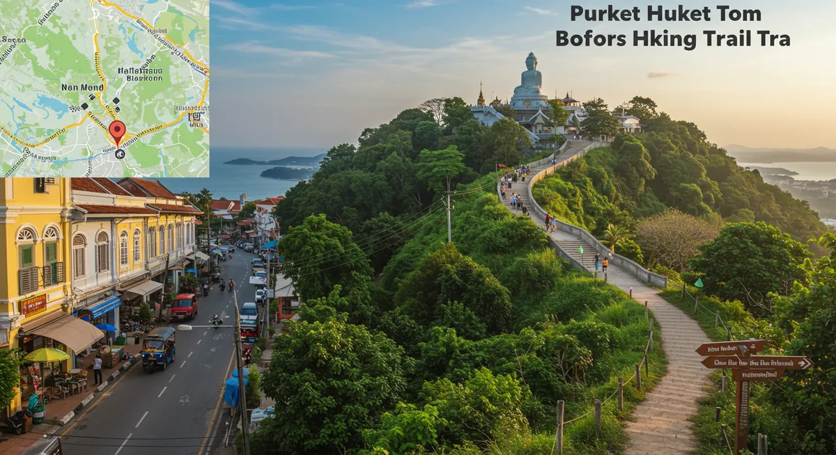 How to Get to Big Buddha Hiking Trail from Phuket Town