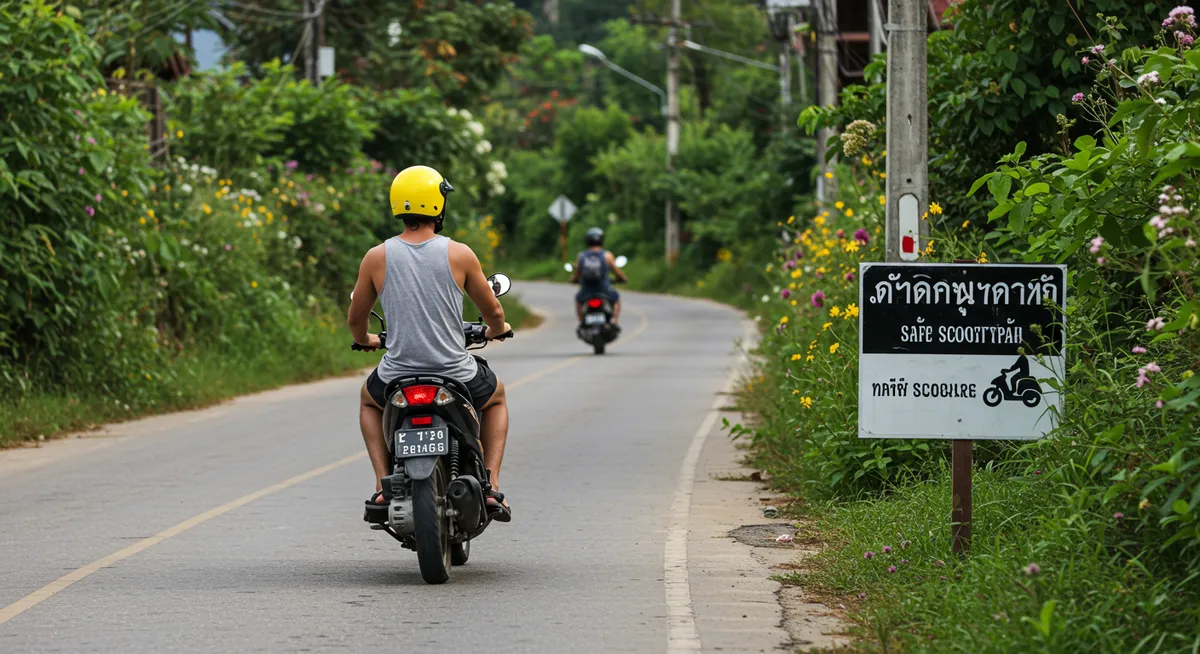 Ride a Scooter Safely in Pai, Thailand