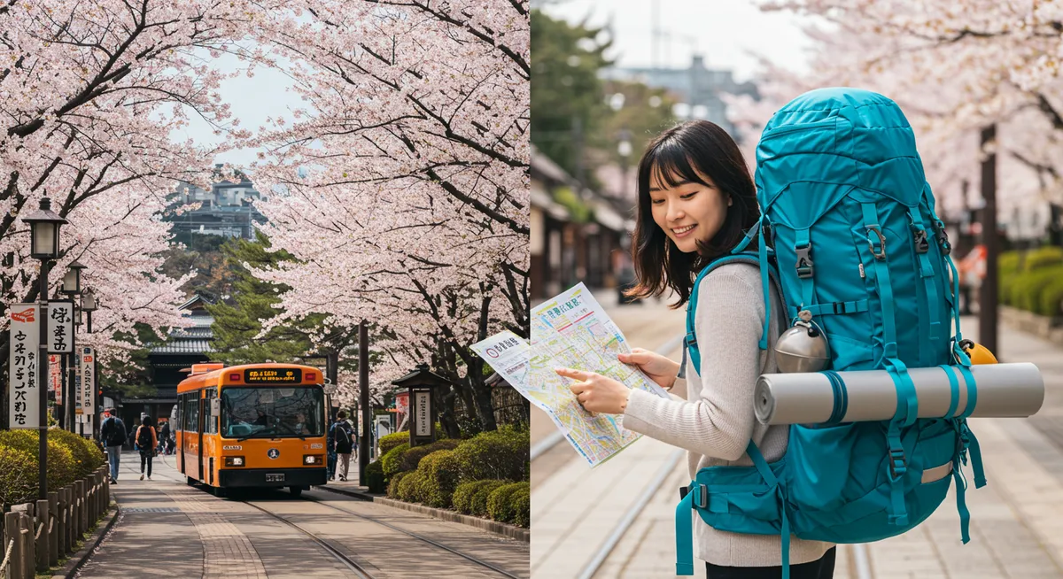 Kanazawa Backpacking: Public Transport &#038; Big Packs