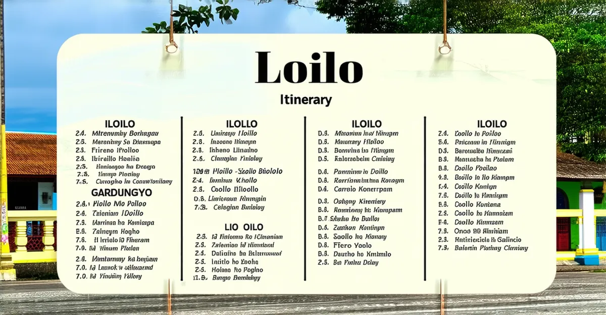 Iloilo Itinerary: Discover the Best Attractions