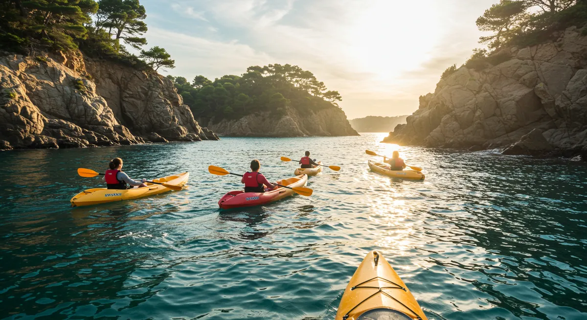 Paddle Paradise: Kayaking Costa Brava Day Trip from Barcelona