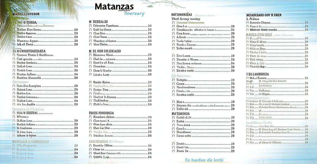 Matanzas Itinerary: Discover Hidden Gems