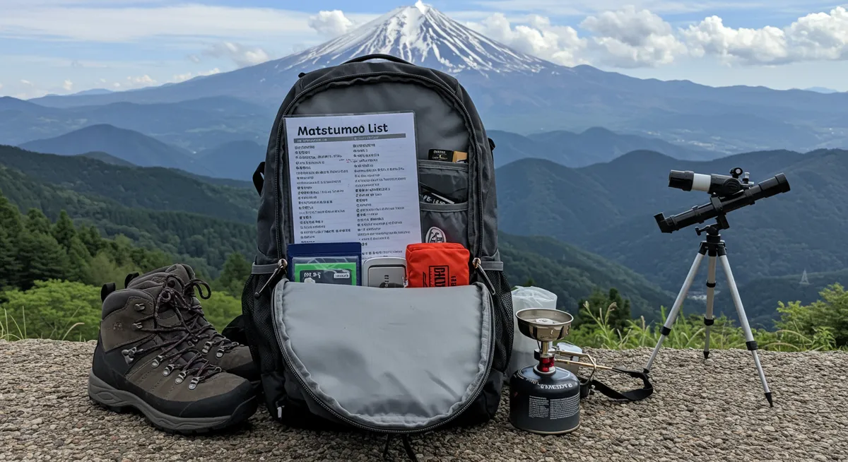 Your Essential Packing List for Matsumoto Adventure Travel