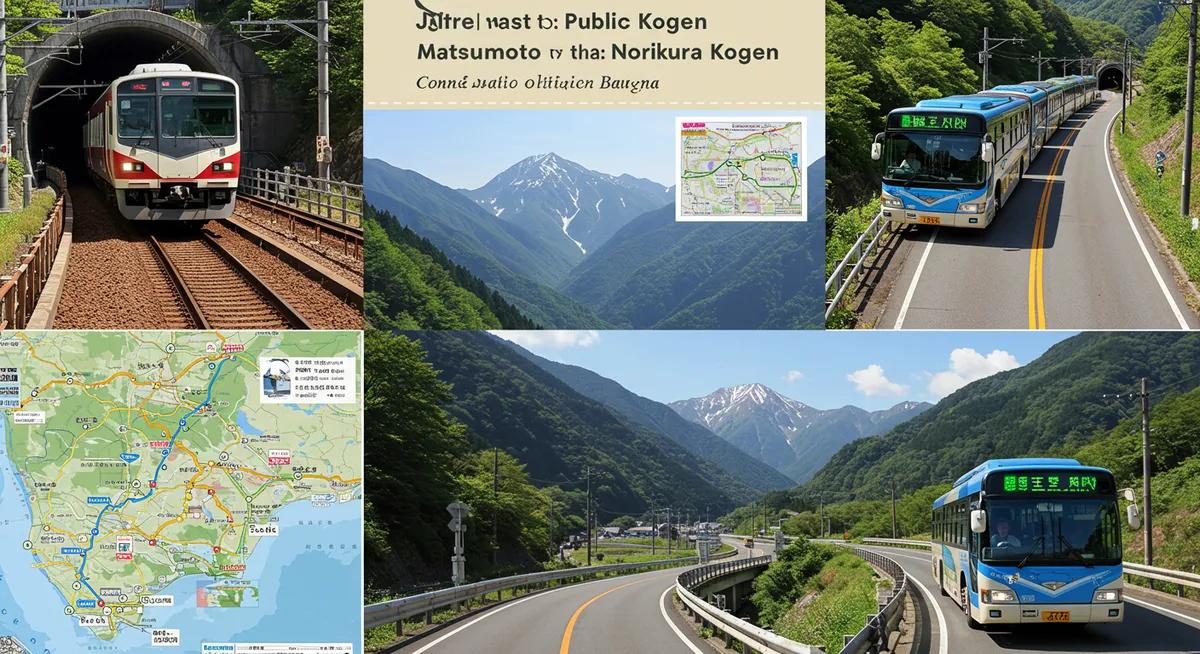 Your Public Transport Guide to Norikura Kogen from Matsumoto