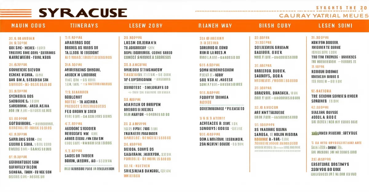 Syracuse Itinerary: Explore the Best of the City