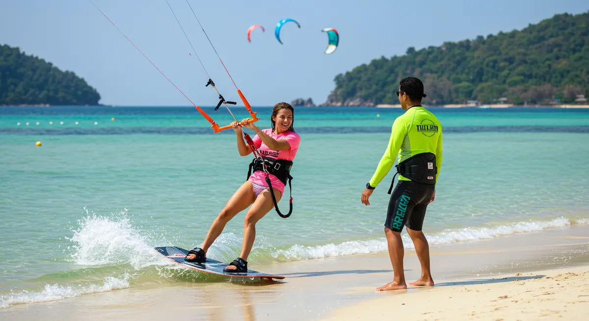 Top Beginner Kiteboarding Lessons Hua Hin