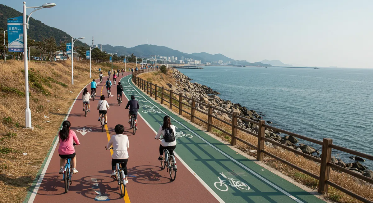 Pedal Paradise: Top Cycling Routes Incheon Coastal Path