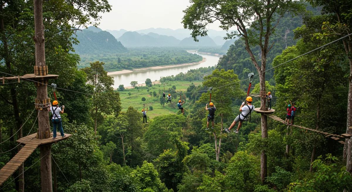 Treetop Ziplining in Kanchanaburi: Costs &#038; Honest Reviews