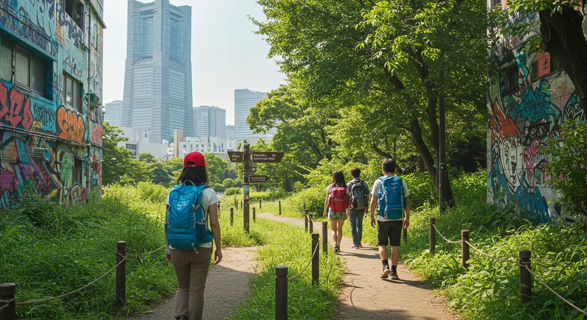 Urban Hiking Trails in Yokohama for Backpackers