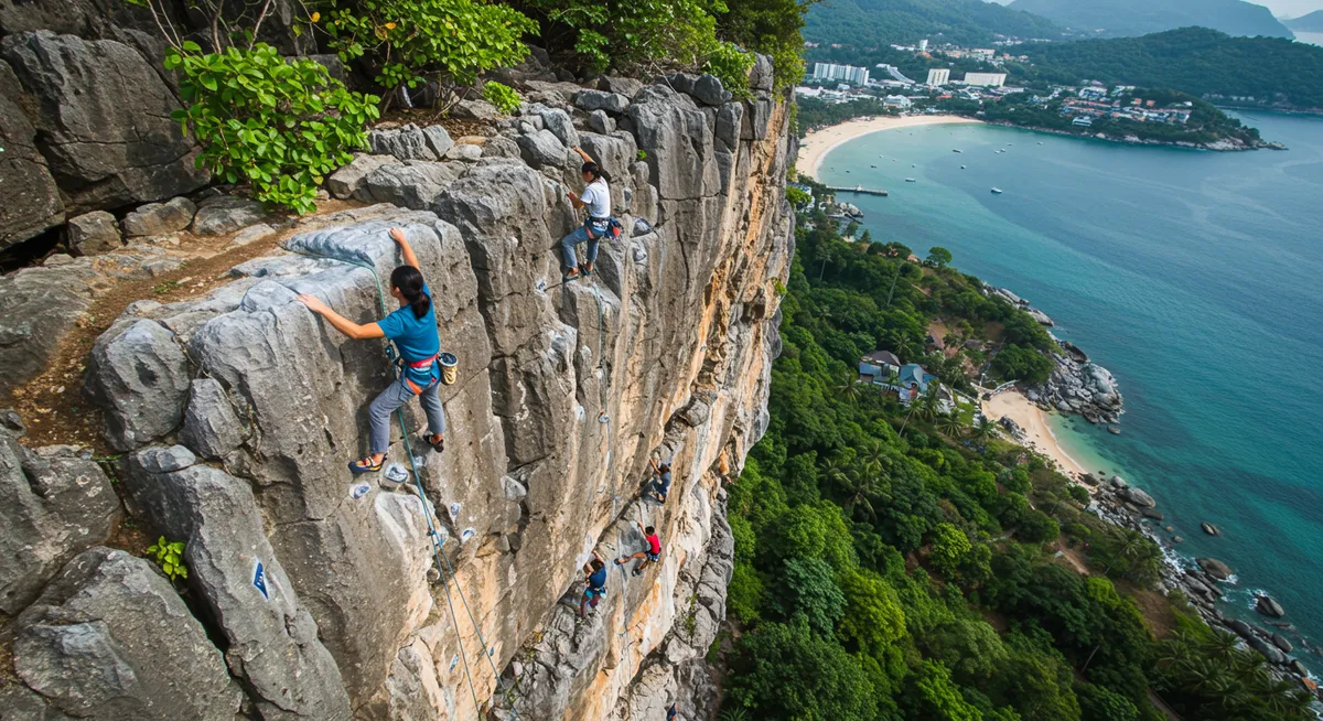 Where to Find Rock Climbing Spots Near Phuket Town