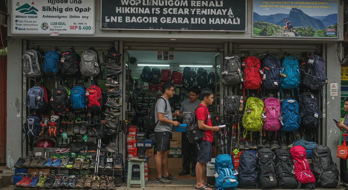 Rent Affordable Hiking Gear in Baguio, Philippines