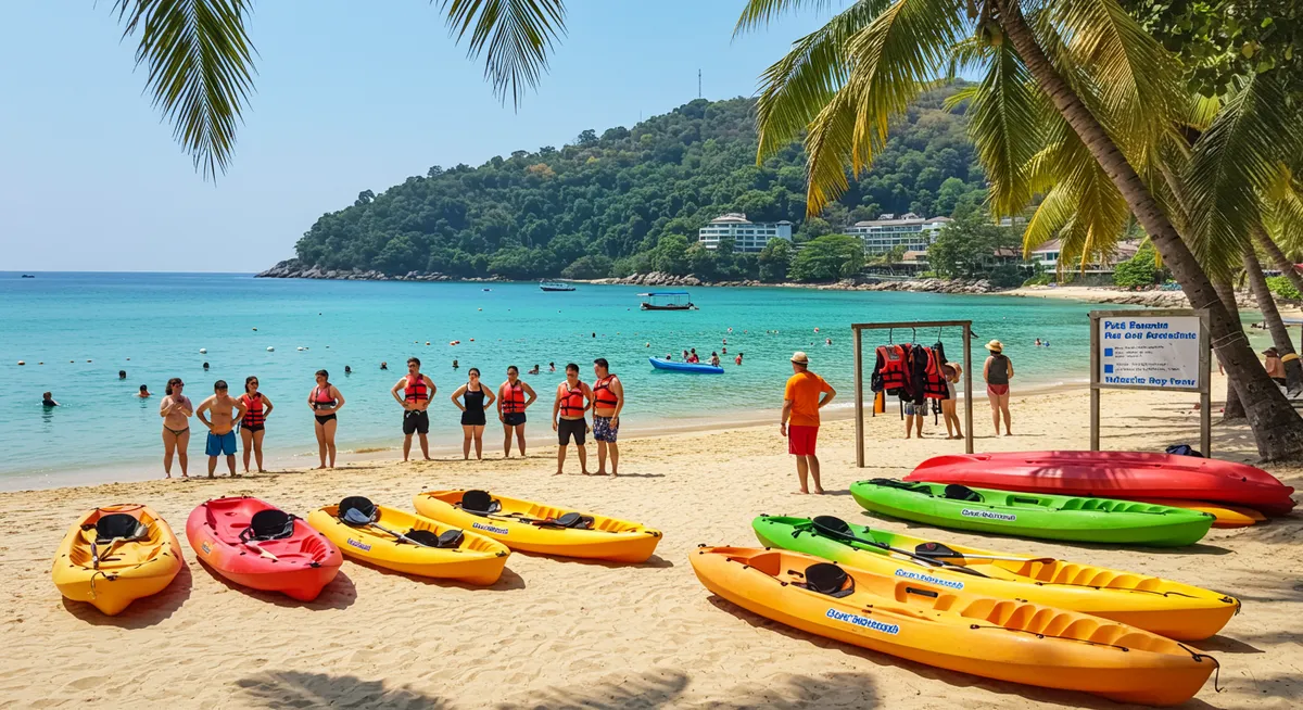 Where to Rent Kayaks Safely at Hat Patong Beach