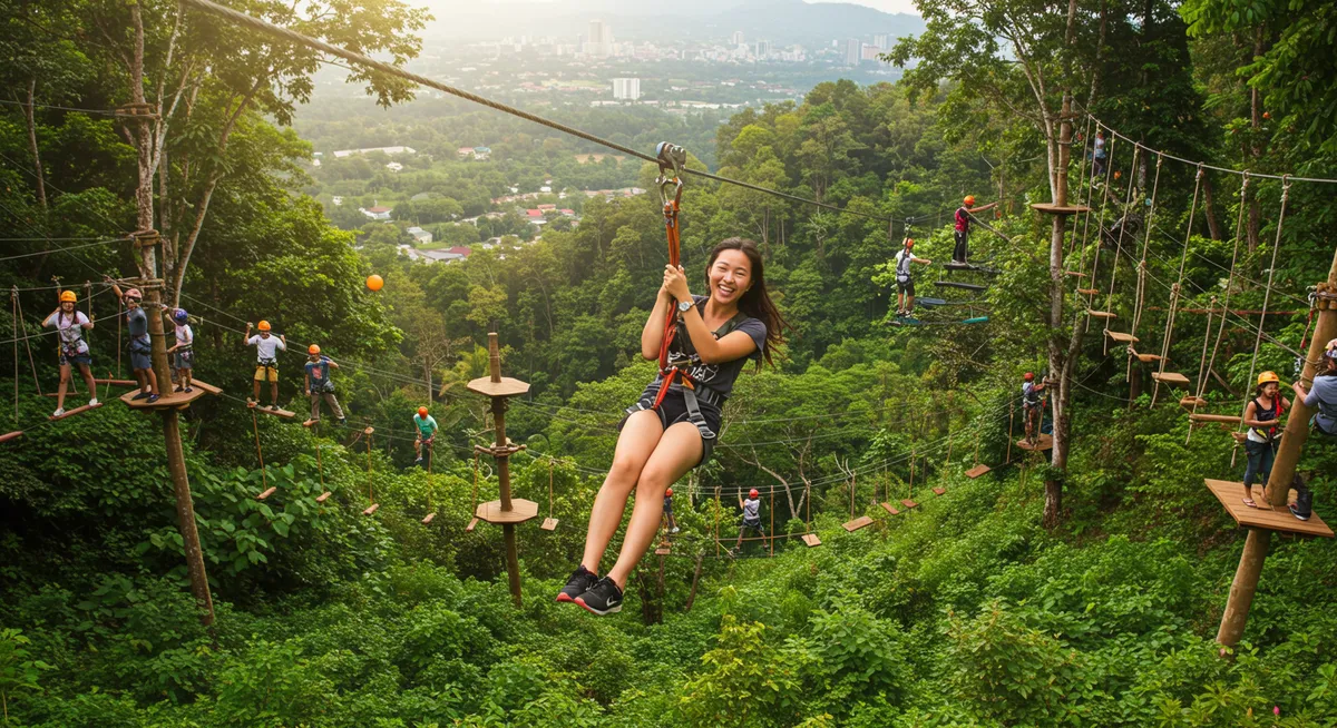 Davao’s Best Ziplining & Obstacle Parks