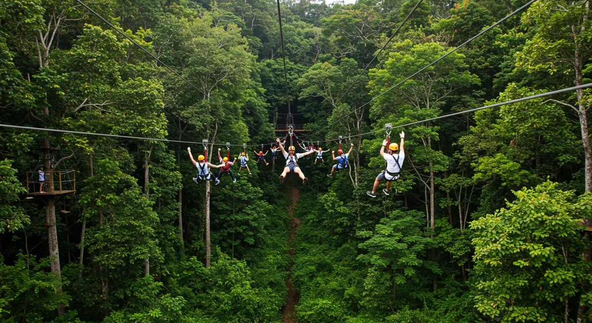 Unleash Your Inner Daredevil: Ziplining Near Pattaya