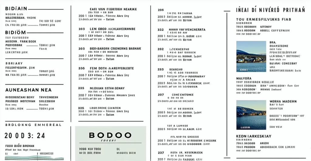 Bodø itinerary