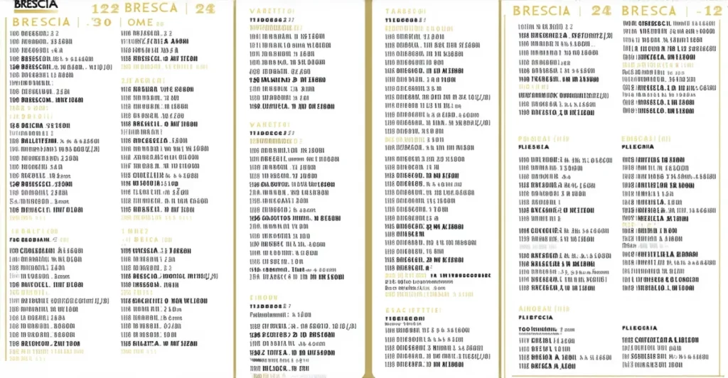 Brescia itinerary